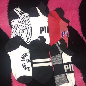 ‼️SALE‼️6 PAIRS VS PINK SOCKS‼️SALE‼️